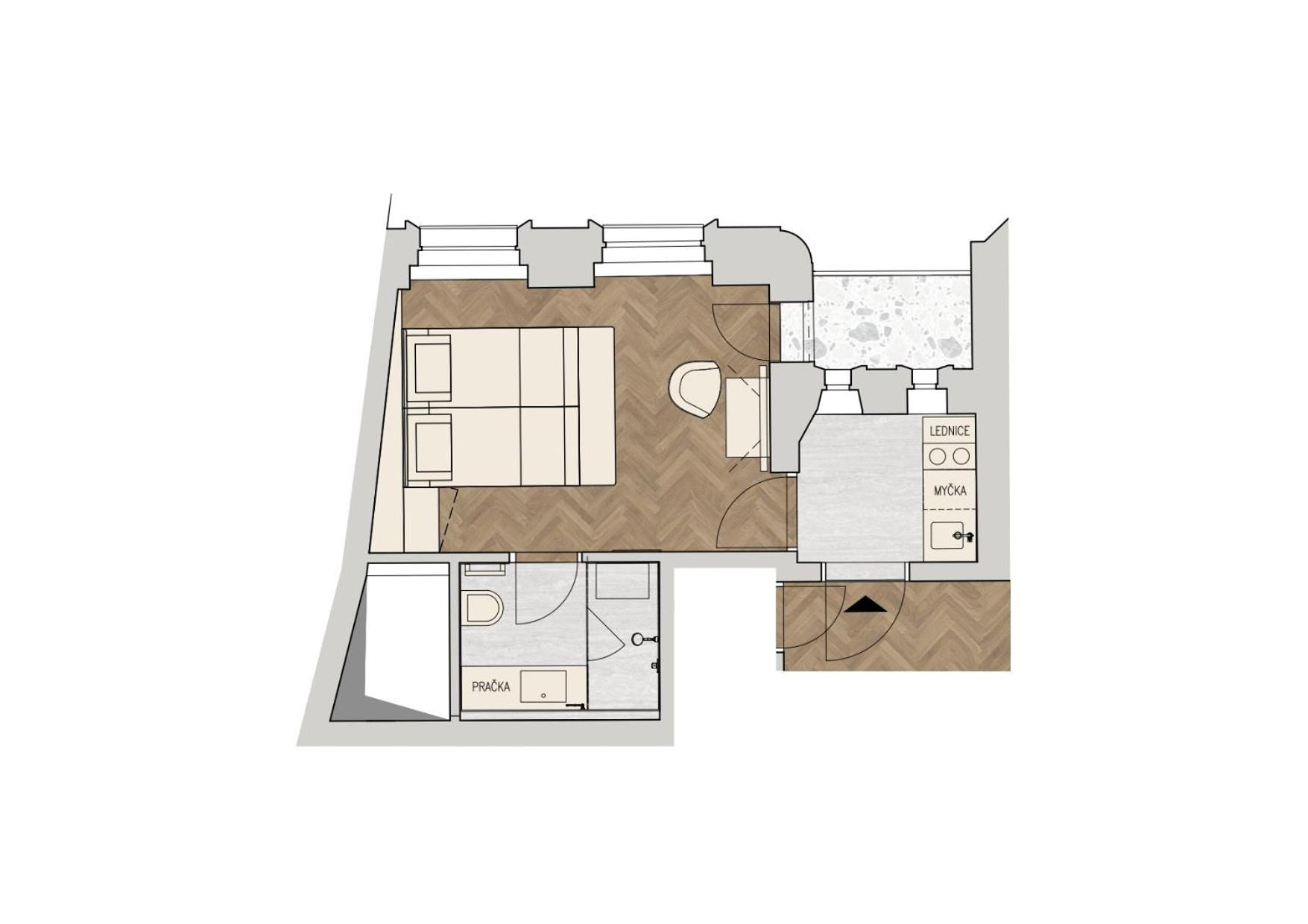 R16 Residences Praga Exterior foto
