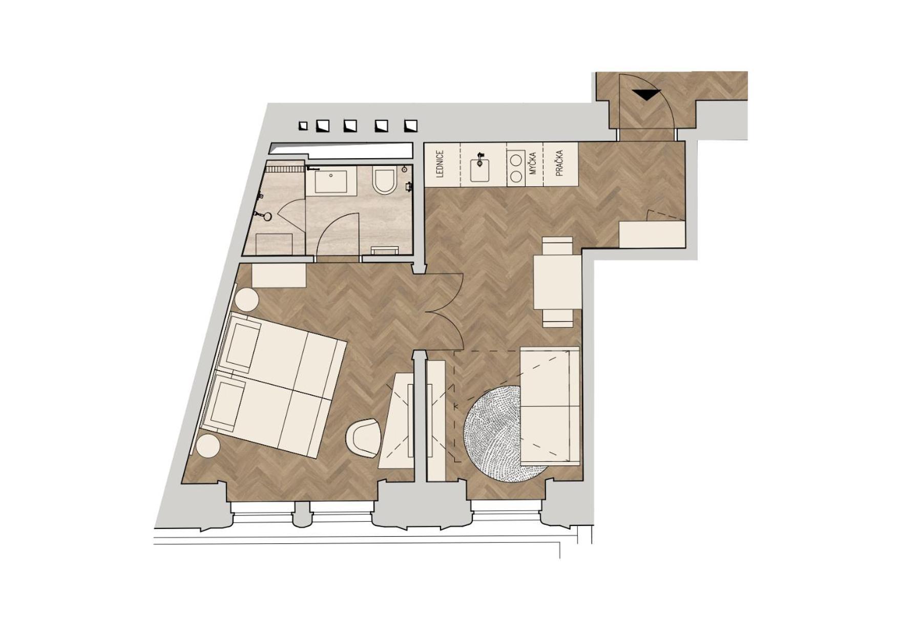 R16 Residences Praga Exterior foto