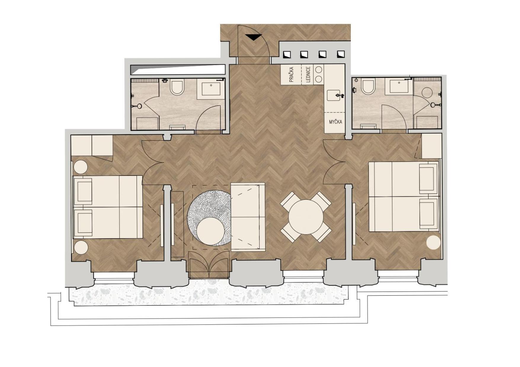 R16 Residences Praga Exterior foto