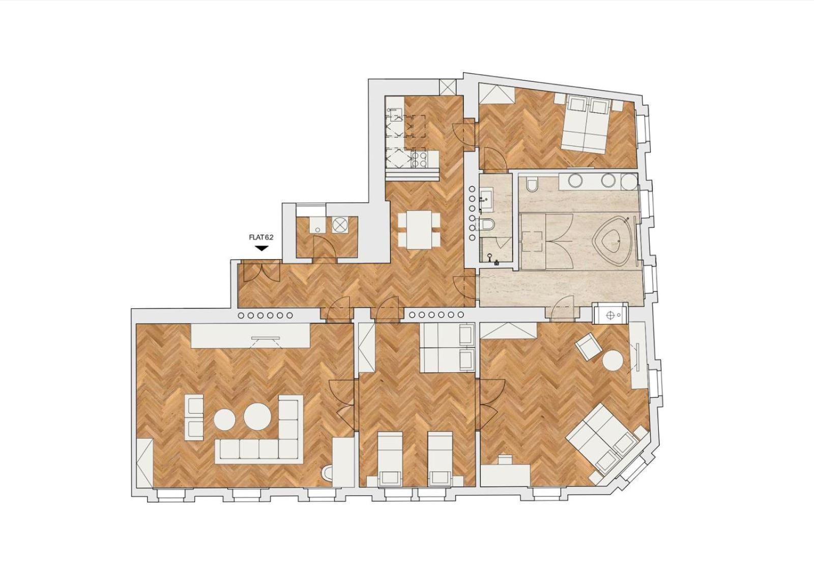 R16 Residences Praga Cameră foto
